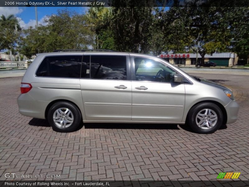 Silver Pearl Metallic / Gray 2006 Honda Odyssey EX-L