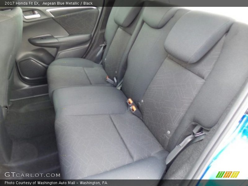 Aegean Blue Metallic / Black 2017 Honda Fit EX