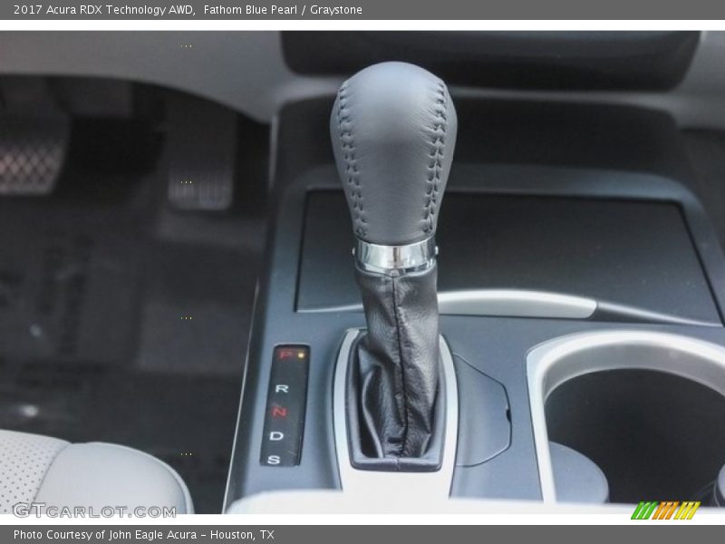 Fathom Blue Pearl / Graystone 2017 Acura RDX Technology AWD