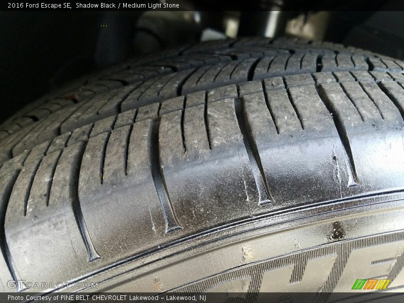 Shadow Black / Medium Light Stone 2016 Ford Escape SE