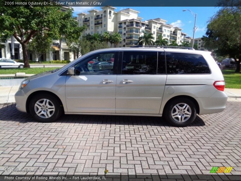 Silver Pearl Metallic / Gray 2006 Honda Odyssey EX-L