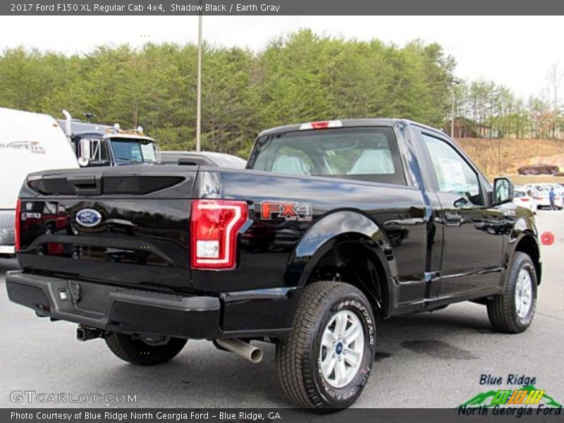 Shadow Black / Earth Gray 2017 Ford F150 XL Regular Cab 4x4
