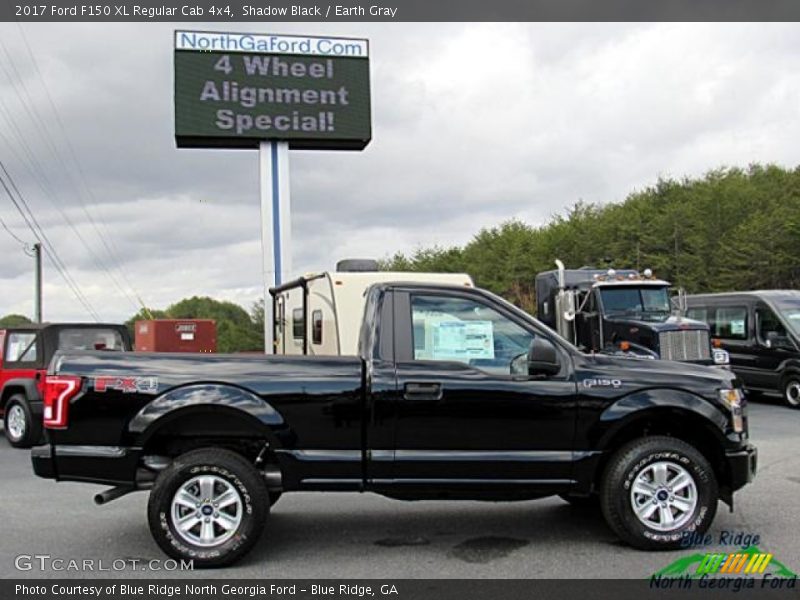 Shadow Black / Earth Gray 2017 Ford F150 XL Regular Cab 4x4
