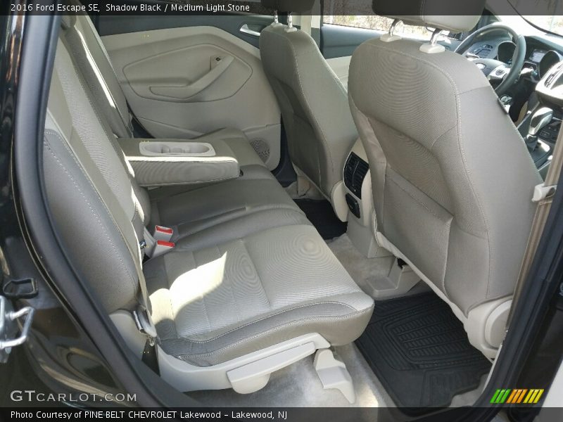 Shadow Black / Medium Light Stone 2016 Ford Escape SE