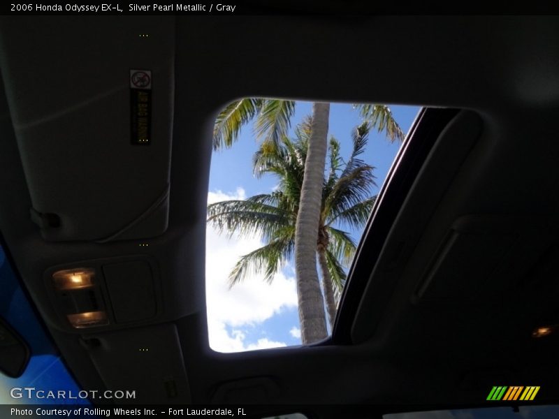 Silver Pearl Metallic / Gray 2006 Honda Odyssey EX-L