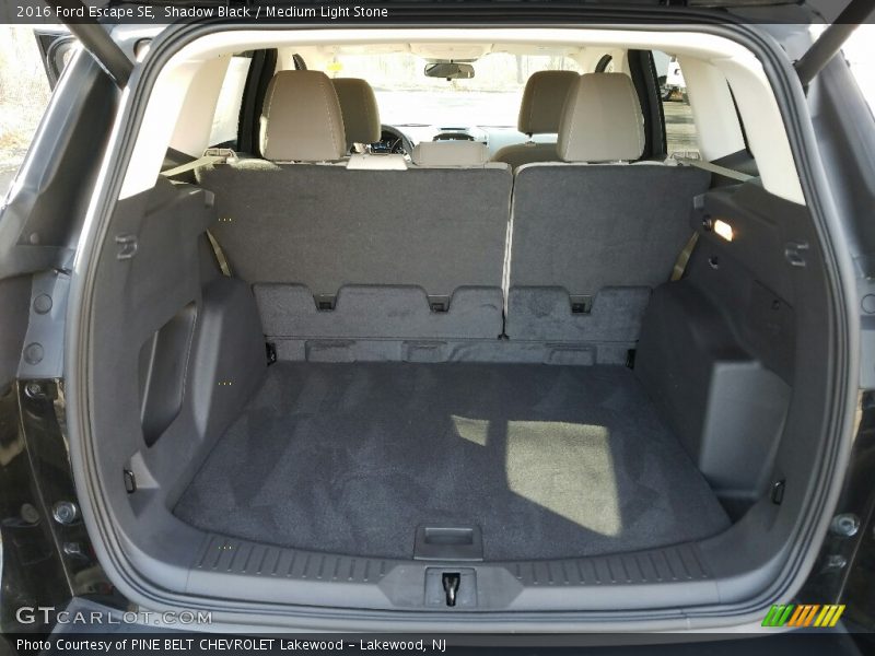 Shadow Black / Medium Light Stone 2016 Ford Escape SE