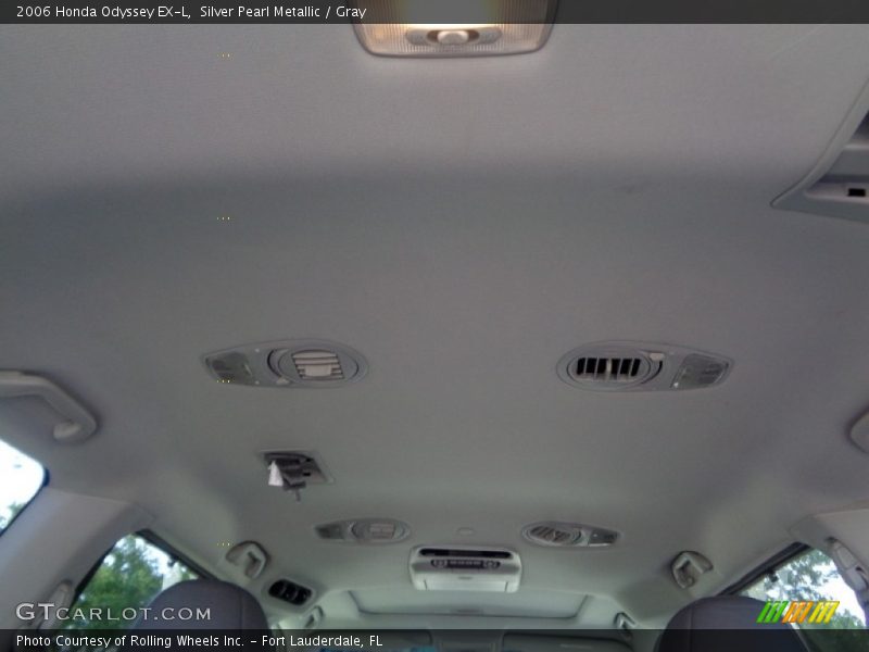 Silver Pearl Metallic / Gray 2006 Honda Odyssey EX-L