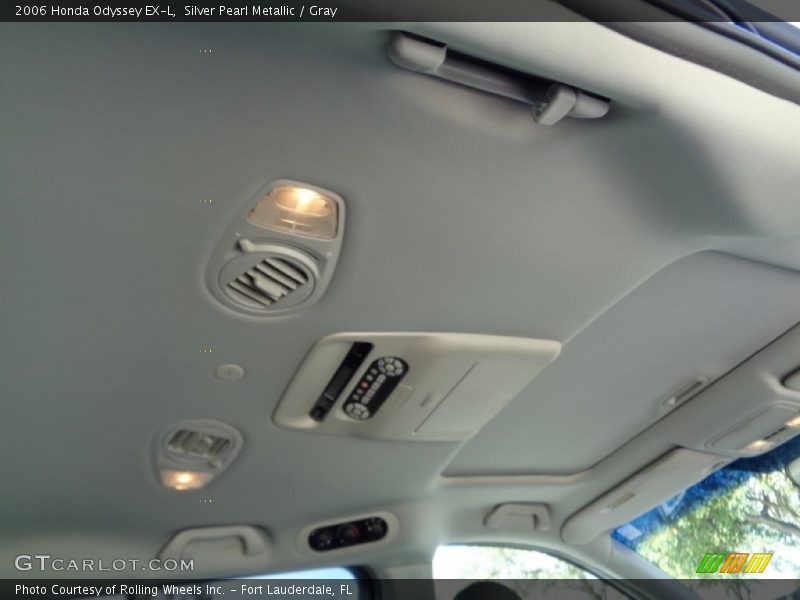 Silver Pearl Metallic / Gray 2006 Honda Odyssey EX-L