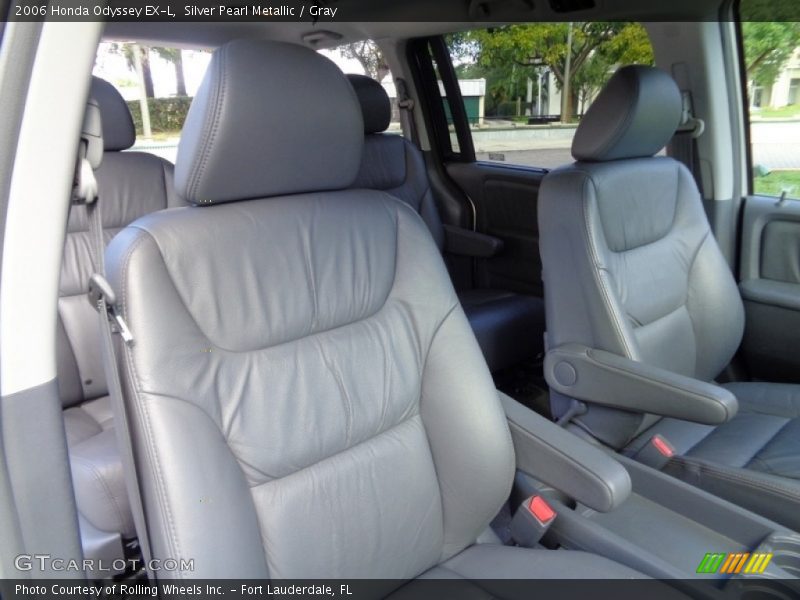 Silver Pearl Metallic / Gray 2006 Honda Odyssey EX-L