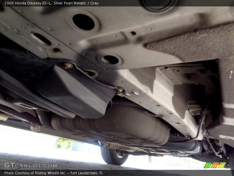 Silver Pearl Metallic / Gray 2006 Honda Odyssey EX-L