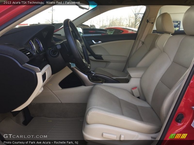 Milano Red / Parchment 2013 Acura TSX Technology