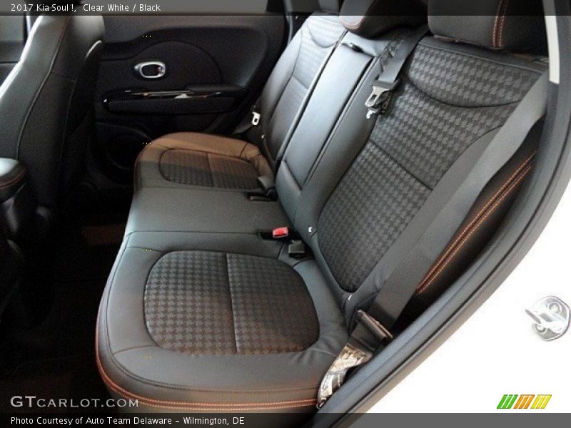 Rear Seat of 2017 Soul !