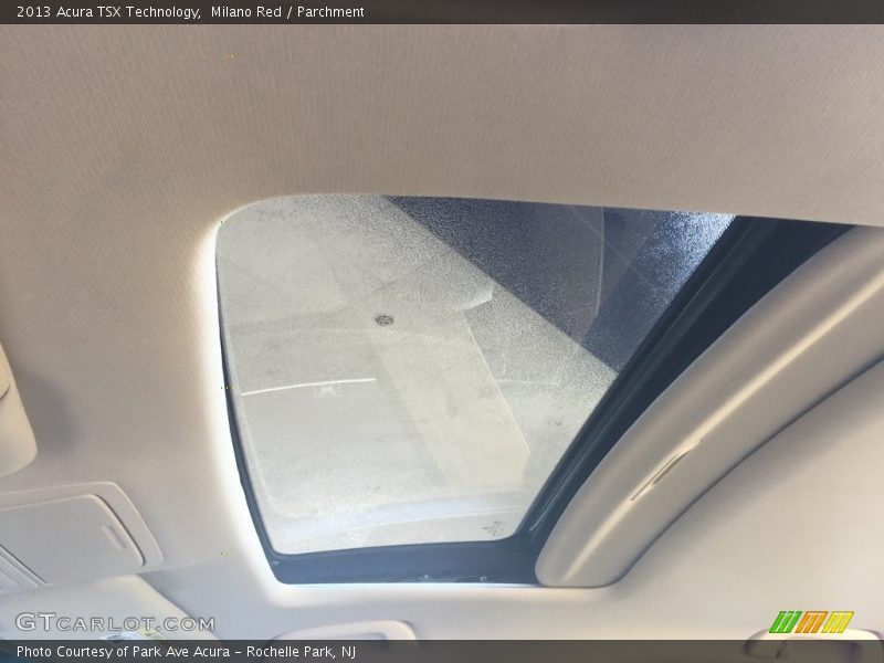 Milano Red / Parchment 2013 Acura TSX Technology