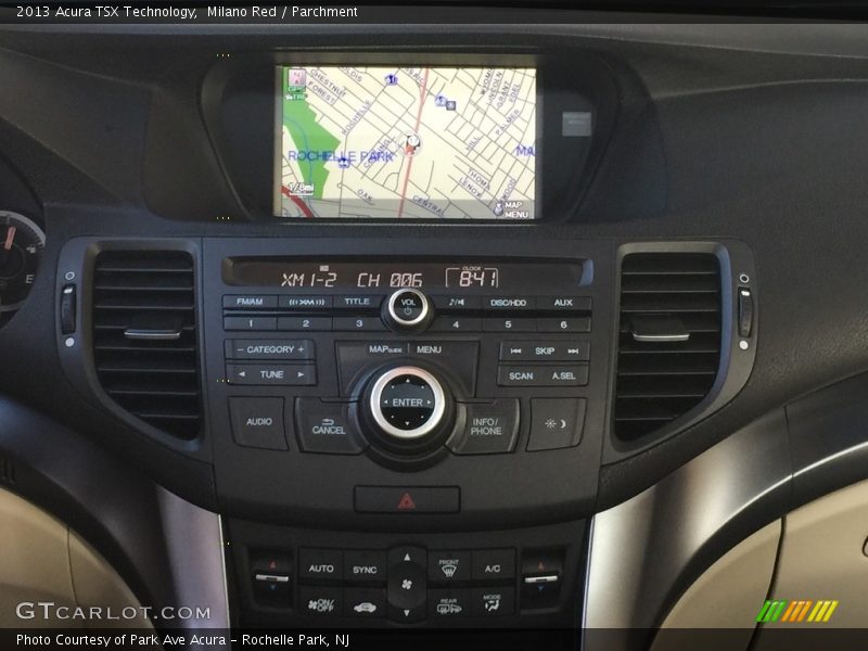 Milano Red / Parchment 2013 Acura TSX Technology