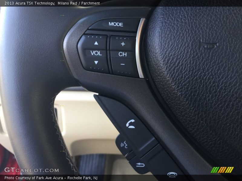 Milano Red / Parchment 2013 Acura TSX Technology