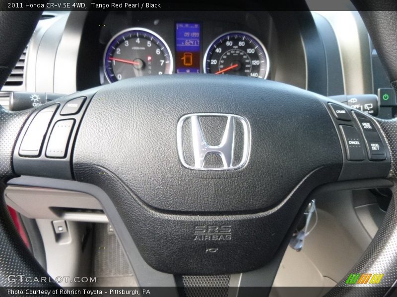 Tango Red Pearl / Black 2011 Honda CR-V SE 4WD