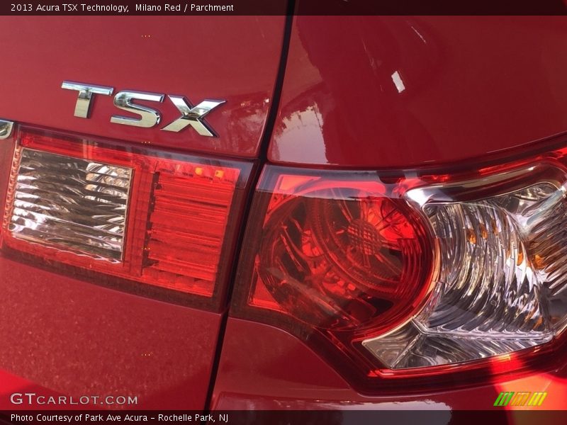 Milano Red / Parchment 2013 Acura TSX Technology
