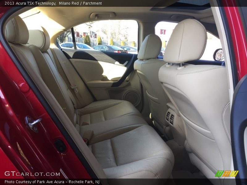 Milano Red / Parchment 2013 Acura TSX Technology