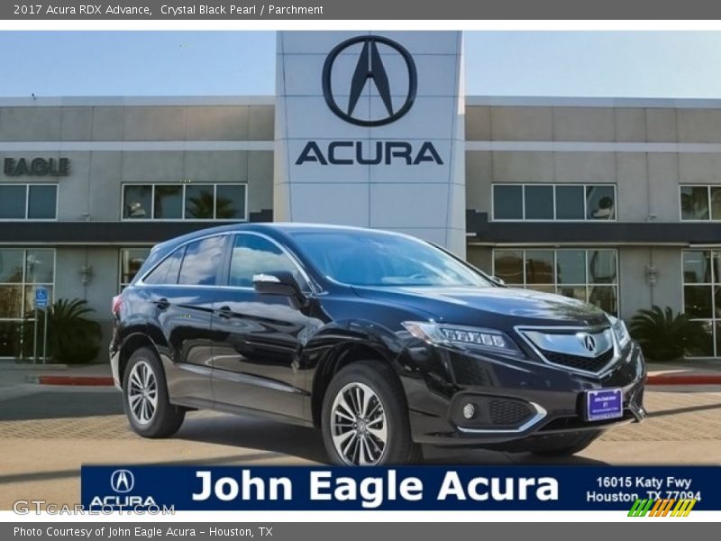 Crystal Black Pearl / Parchment 2017 Acura RDX Advance