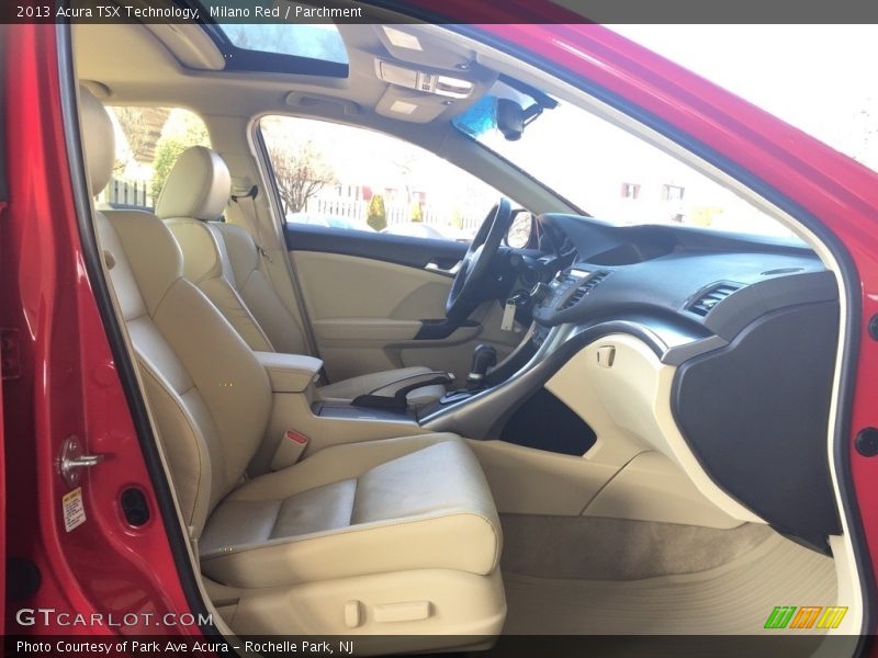 Milano Red / Parchment 2013 Acura TSX Technology