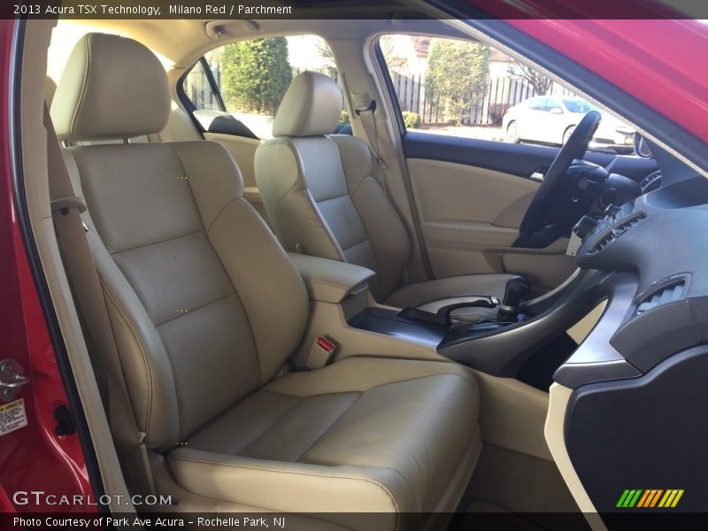 Milano Red / Parchment 2013 Acura TSX Technology
