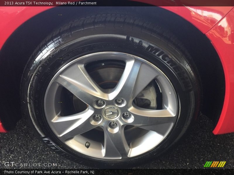 Milano Red / Parchment 2013 Acura TSX Technology