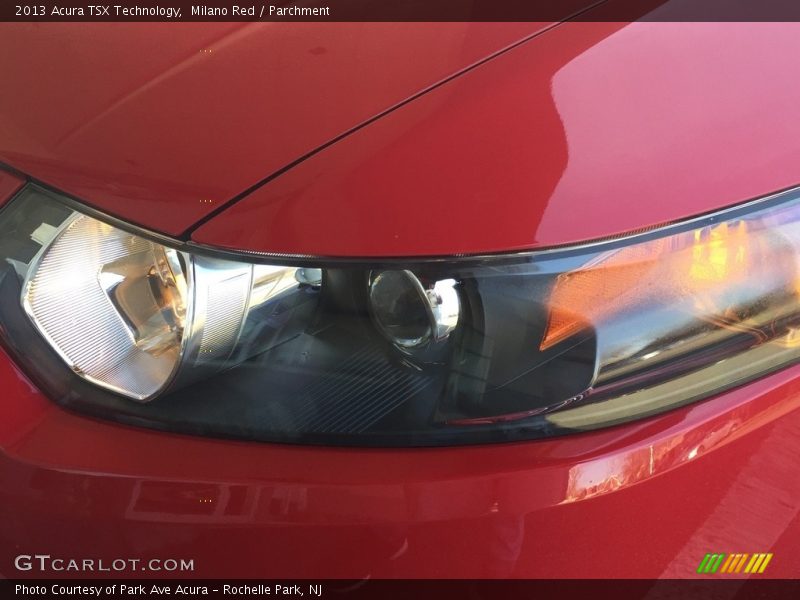 Milano Red / Parchment 2013 Acura TSX Technology