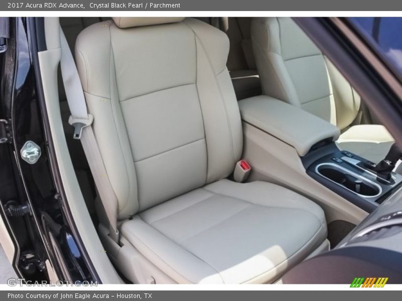 Crystal Black Pearl / Parchment 2017 Acura RDX Advance