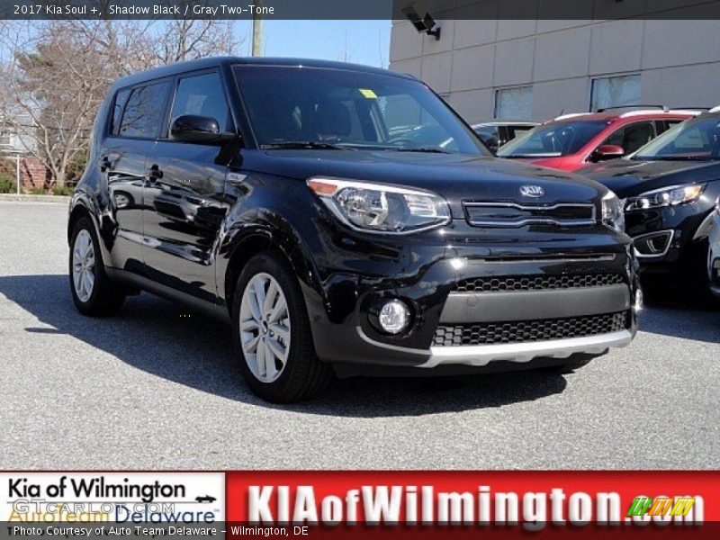 Shadow Black / Gray Two-Tone 2017 Kia Soul +