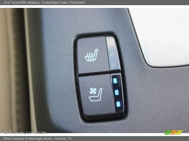 Crystal Black Pearl / Parchment 2017 Acura RDX Advance