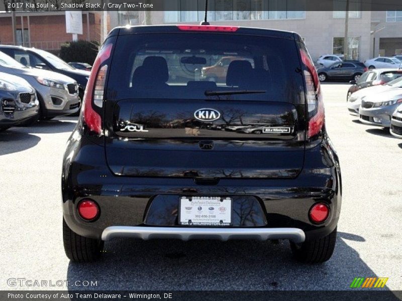 Shadow Black / Gray Two-Tone 2017 Kia Soul +