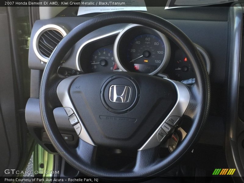 Kiwi Green Metallic / Black/Titanium 2007 Honda Element EX AWD