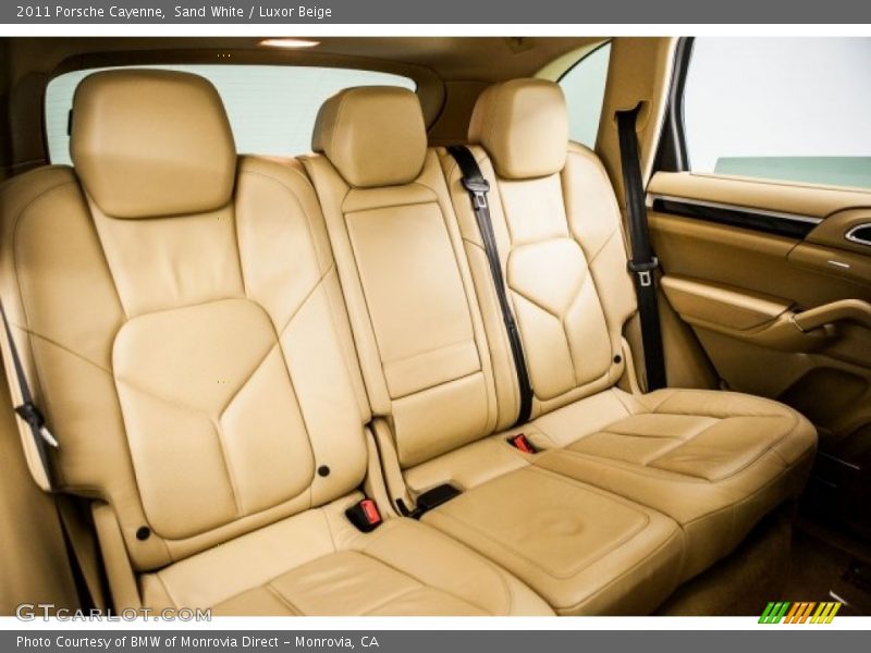 Rear Seat of 2011 Cayenne 