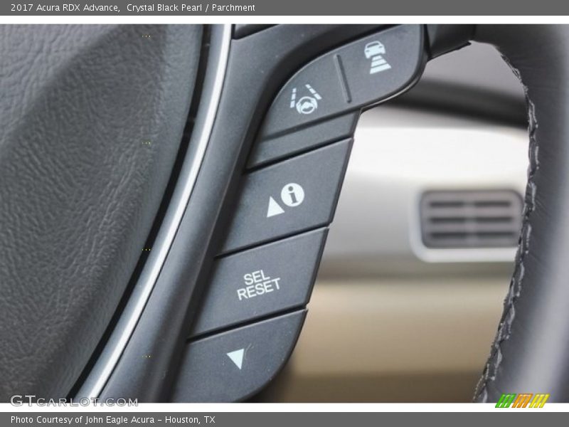 Crystal Black Pearl / Parchment 2017 Acura RDX Advance