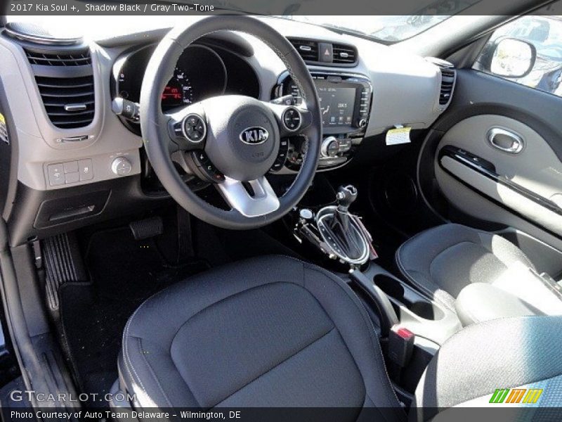 Shadow Black / Gray Two-Tone 2017 Kia Soul +