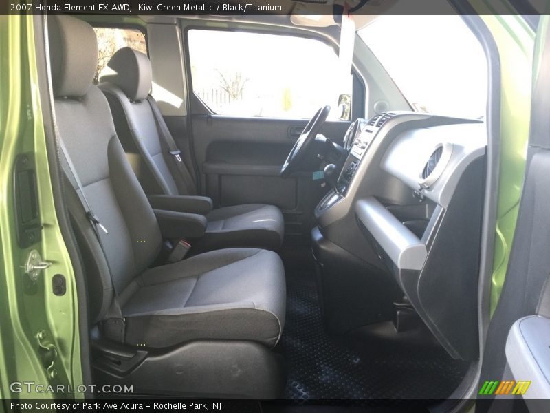 Kiwi Green Metallic / Black/Titanium 2007 Honda Element EX AWD
