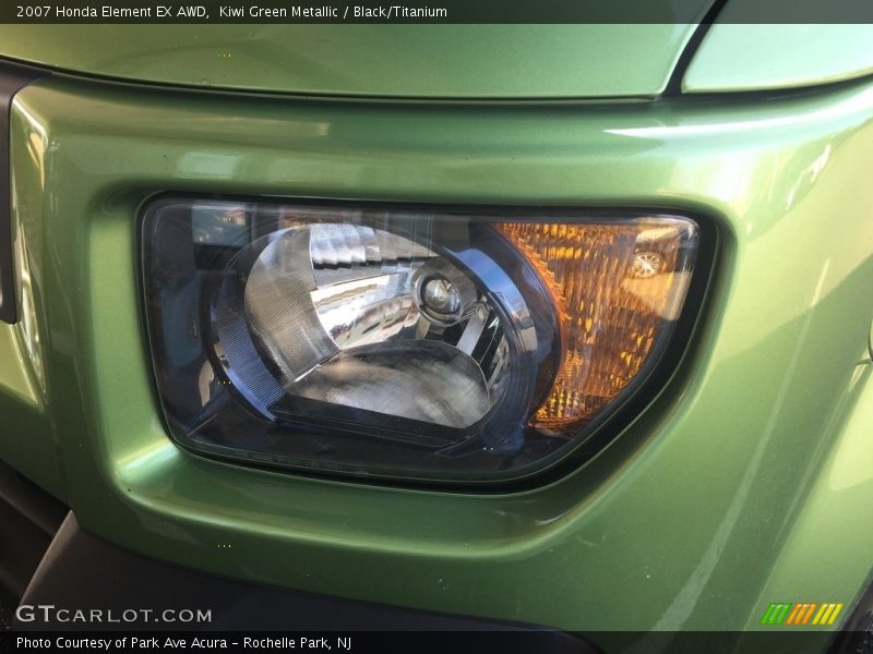 Kiwi Green Metallic / Black/Titanium 2007 Honda Element EX AWD