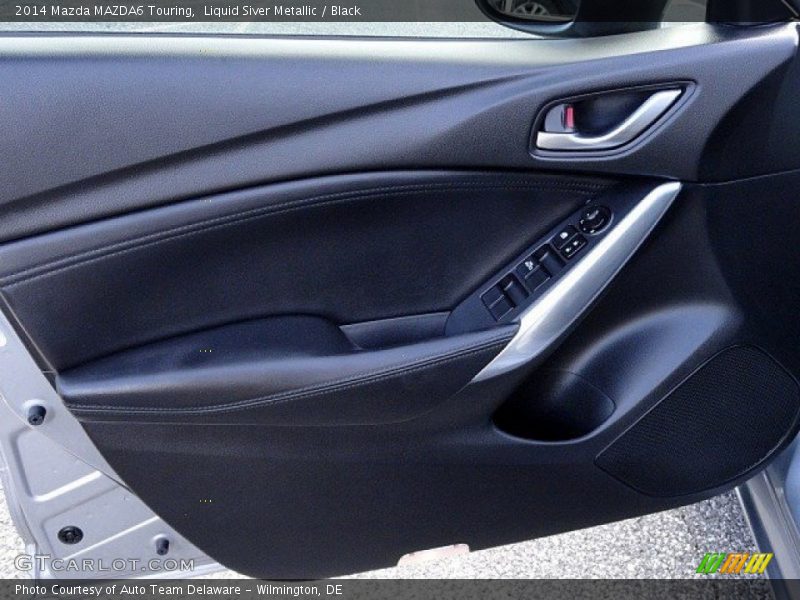 Liquid Siver Metallic / Black 2014 Mazda MAZDA6 Touring