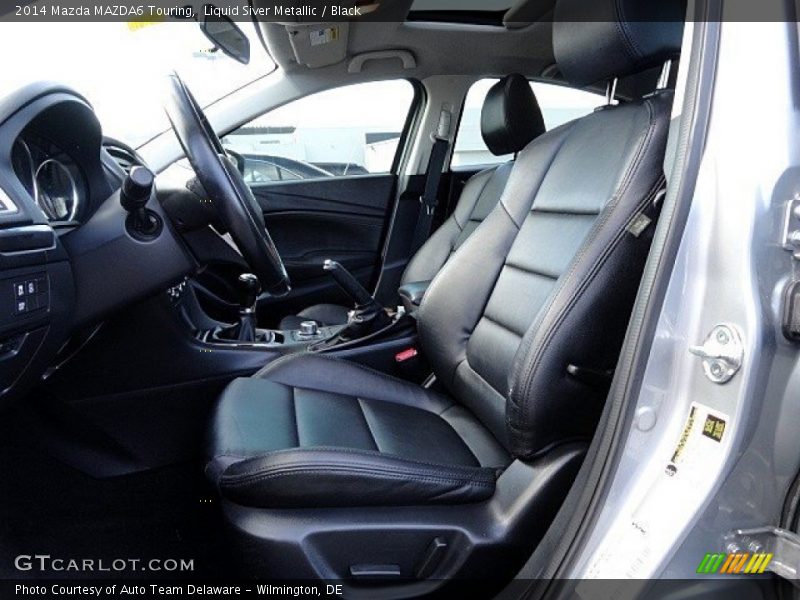 Liquid Siver Metallic / Black 2014 Mazda MAZDA6 Touring