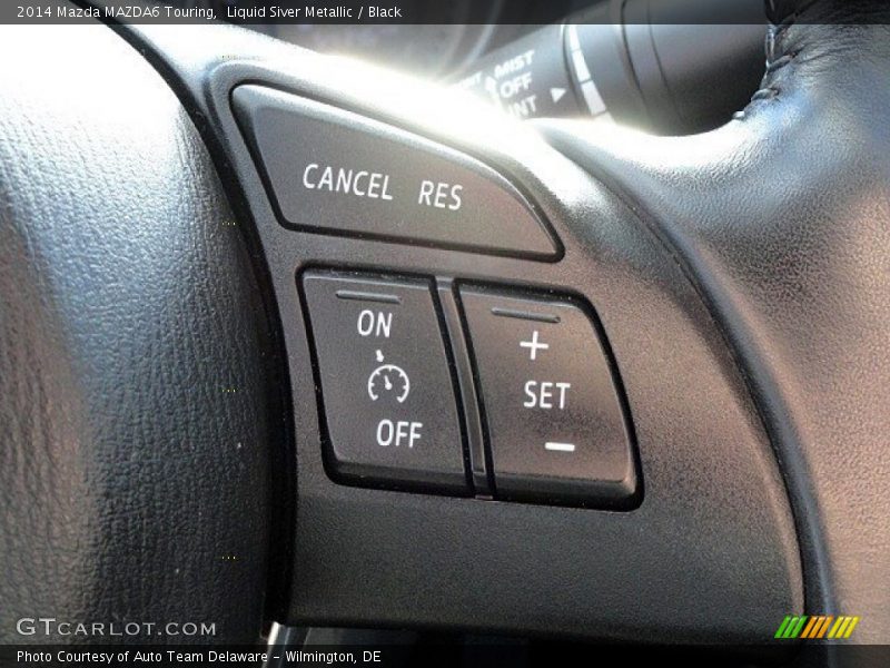 Liquid Siver Metallic / Black 2014 Mazda MAZDA6 Touring