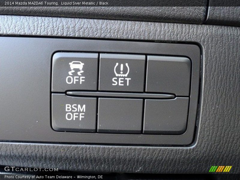 Liquid Siver Metallic / Black 2014 Mazda MAZDA6 Touring