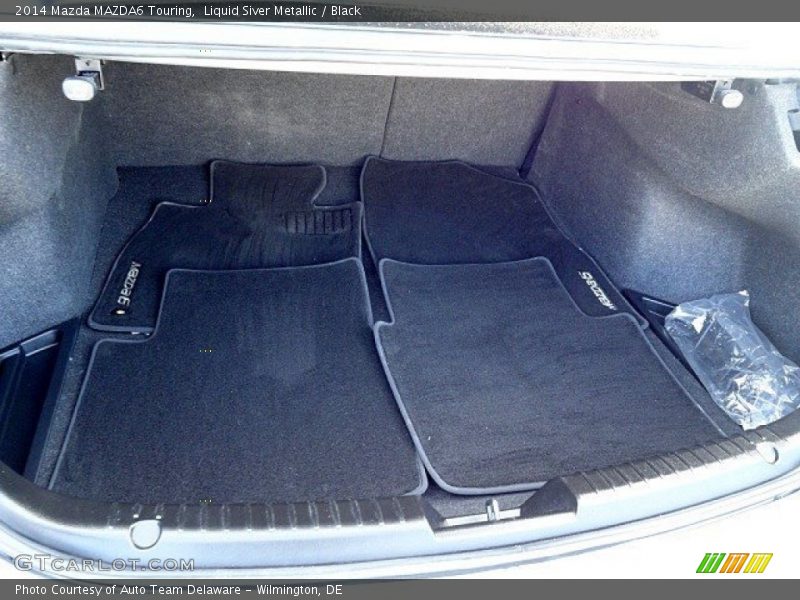 Liquid Siver Metallic / Black 2014 Mazda MAZDA6 Touring