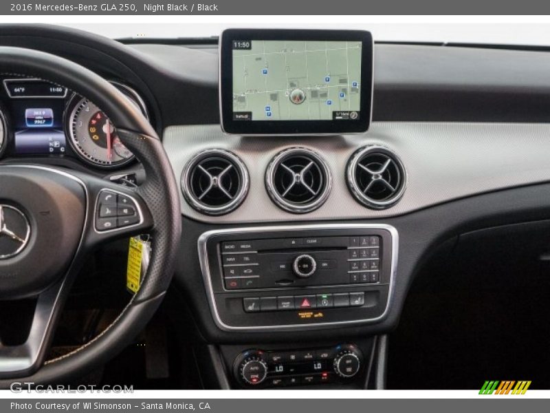 Night Black / Black 2016 Mercedes-Benz GLA 250