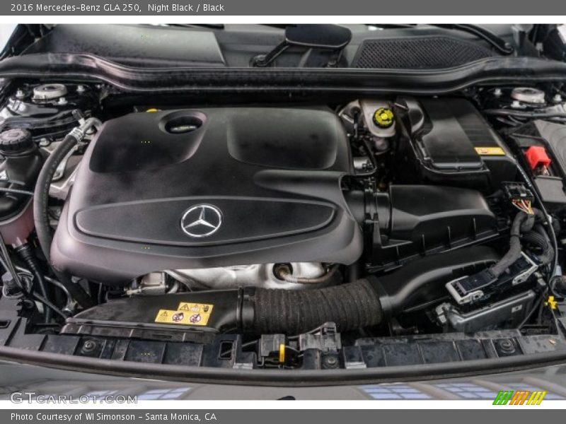 Night Black / Black 2016 Mercedes-Benz GLA 250