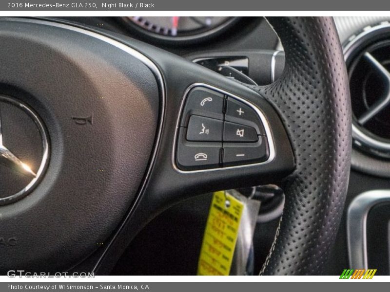 Night Black / Black 2016 Mercedes-Benz GLA 250