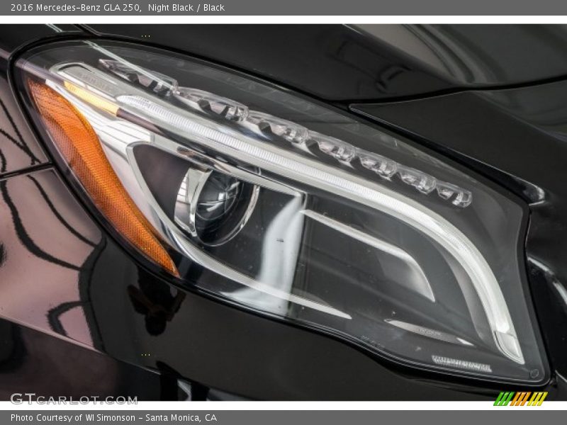 Night Black / Black 2016 Mercedes-Benz GLA 250