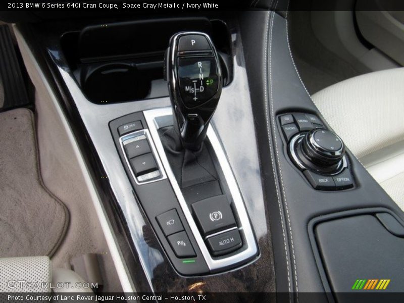 Space Gray Metallic / Ivory White 2013 BMW 6 Series 640i Gran Coupe