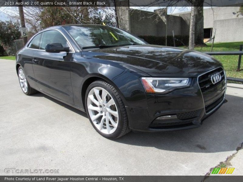 Brilliant Black / Black 2013 Audi A5 2.0T quattro Coupe