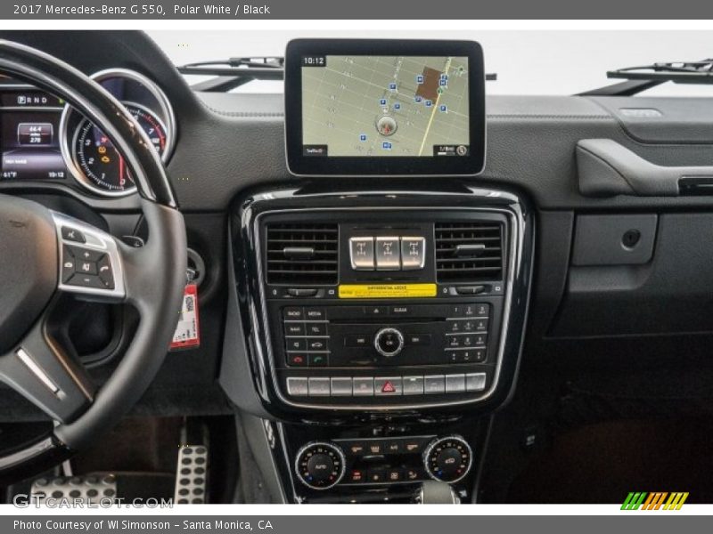 Controls of 2017 G 550