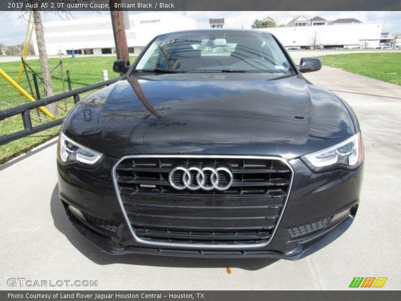 Brilliant Black / Black 2013 Audi A5 2.0T quattro Coupe